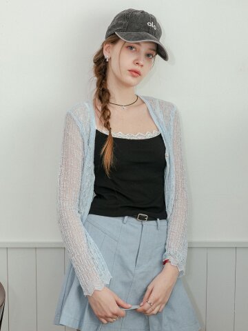DD_Soft pastel lace cardigan_3color