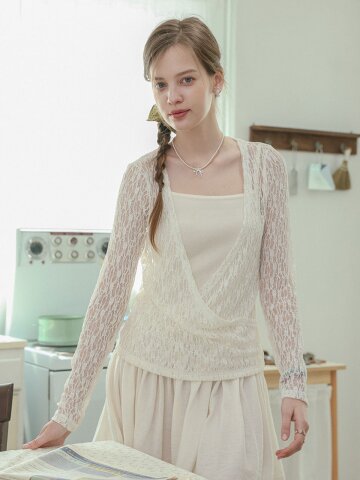 DD_Deep v lace see-through top_IVORY