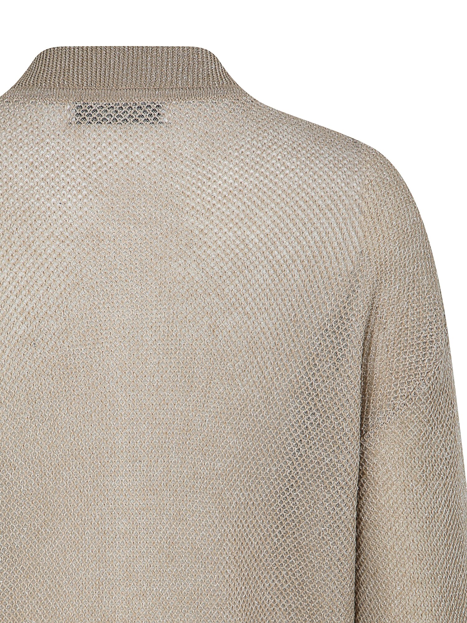 글리터 메시 집업 가디건 (LIGHT BEIGE)