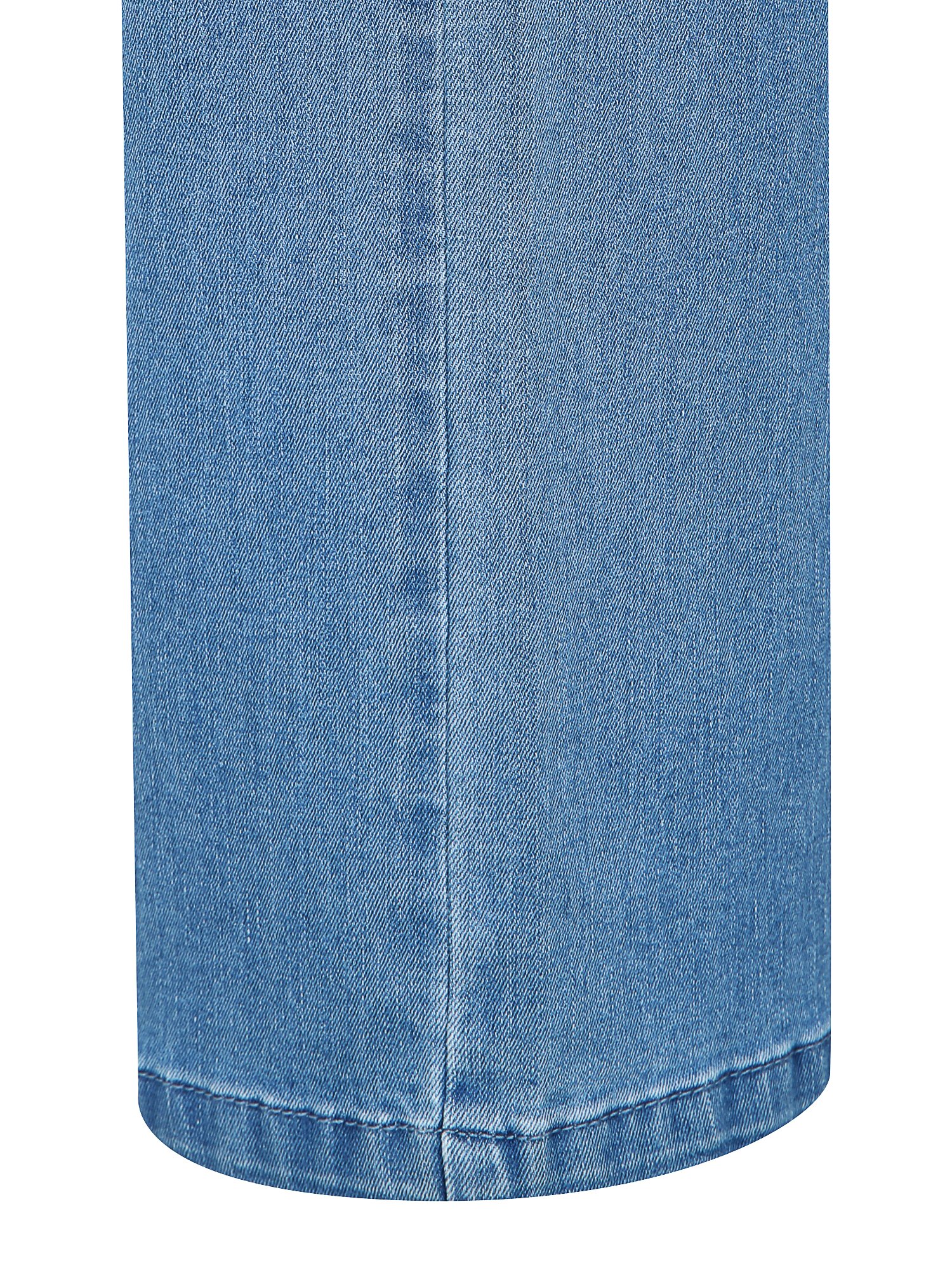 다트 인밴딩 일자핏 데님 팬츠 (BLUE)