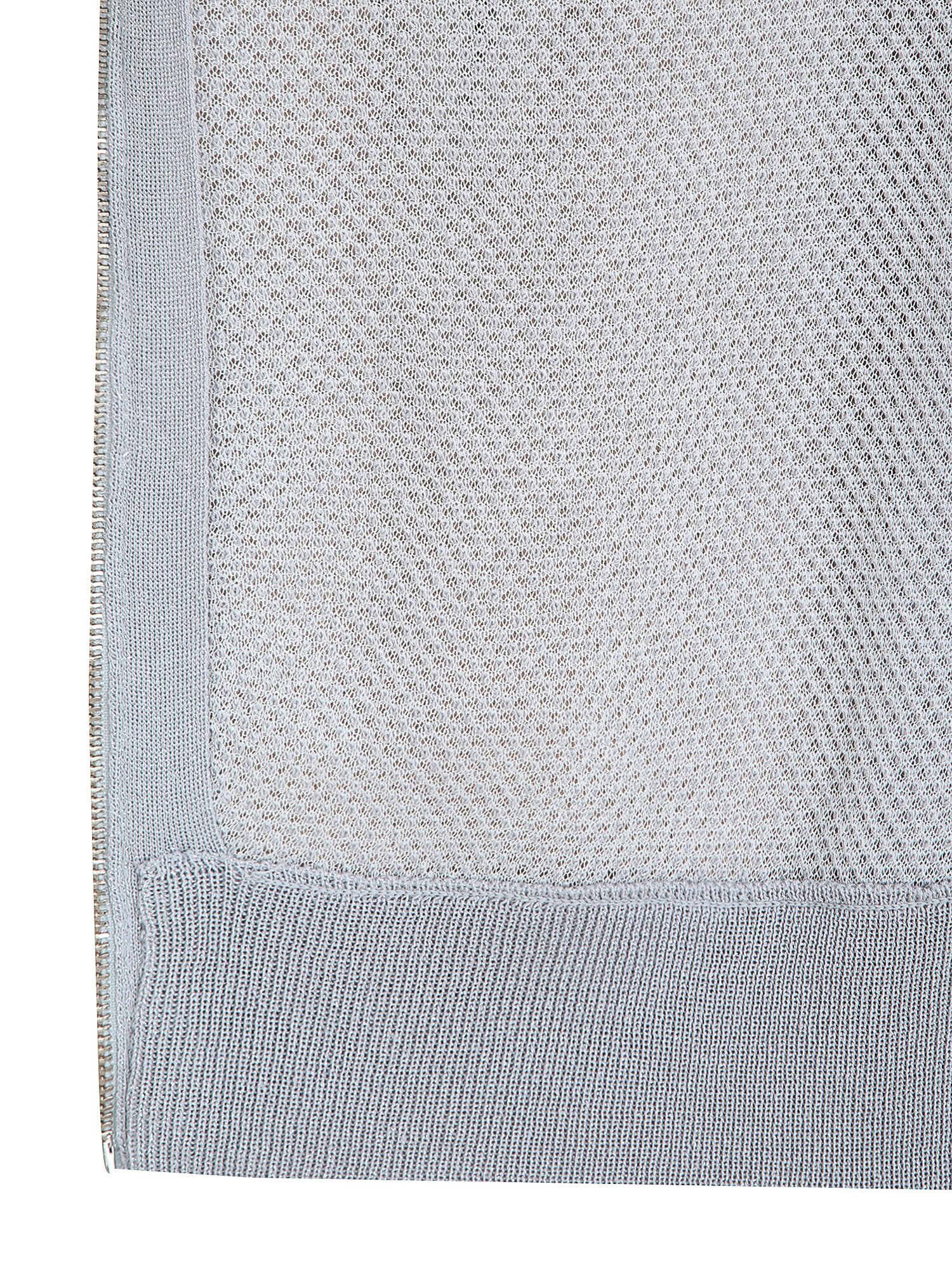 글리터 메시 집업 가디건 (LIGHT GREY)