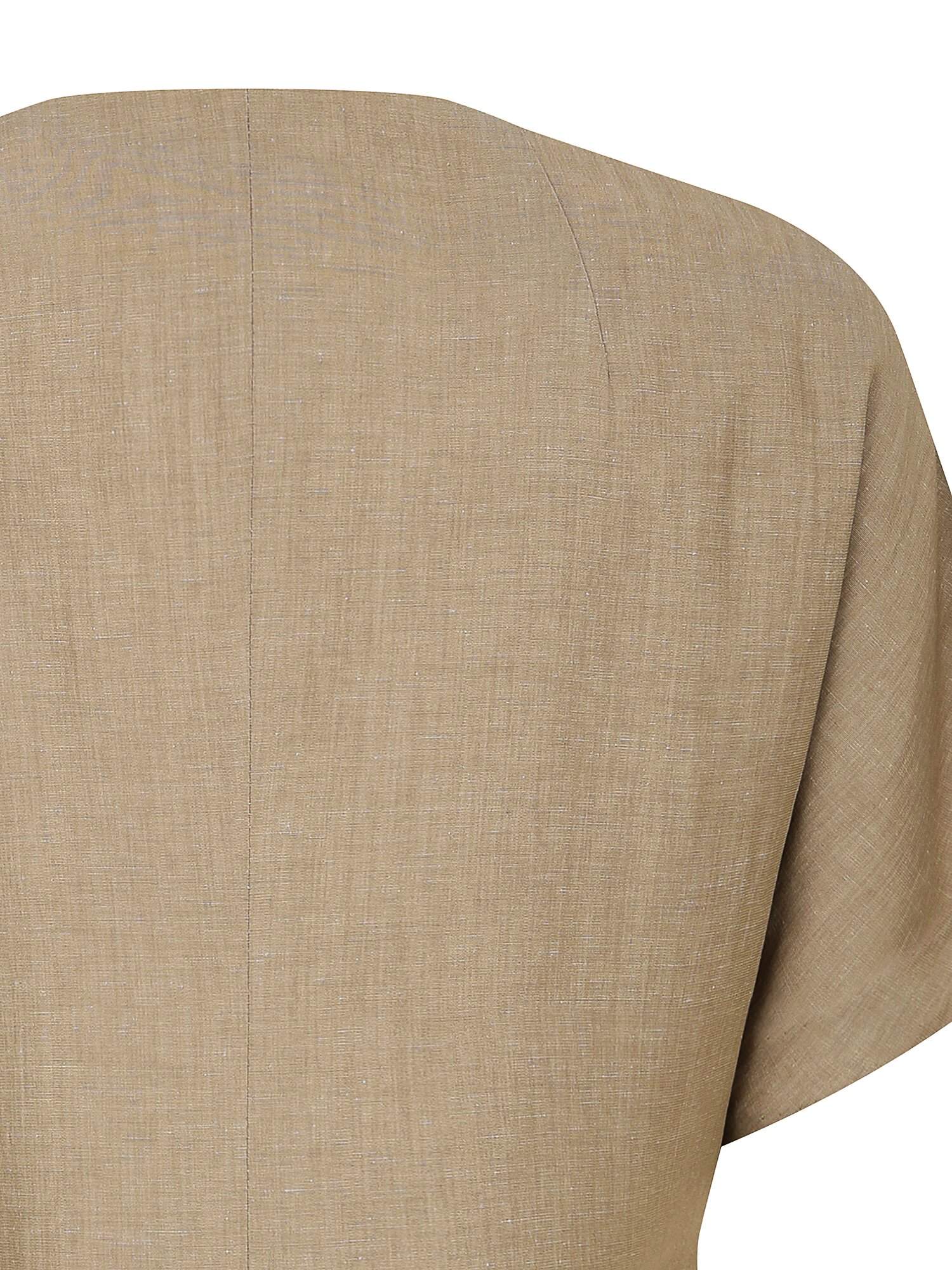 린넨 돌먼 슬리브 브이넥 재킷 (BEIGE)