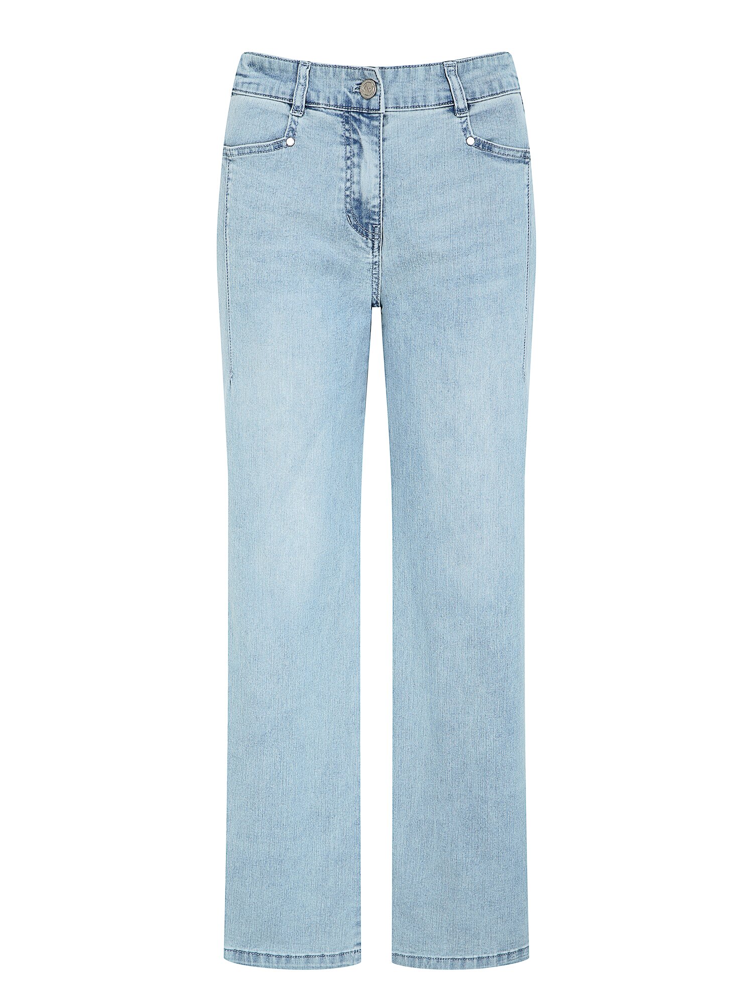 다트 인밴딩 일자핏 데님 팬츠 (LIGHT BLUE)