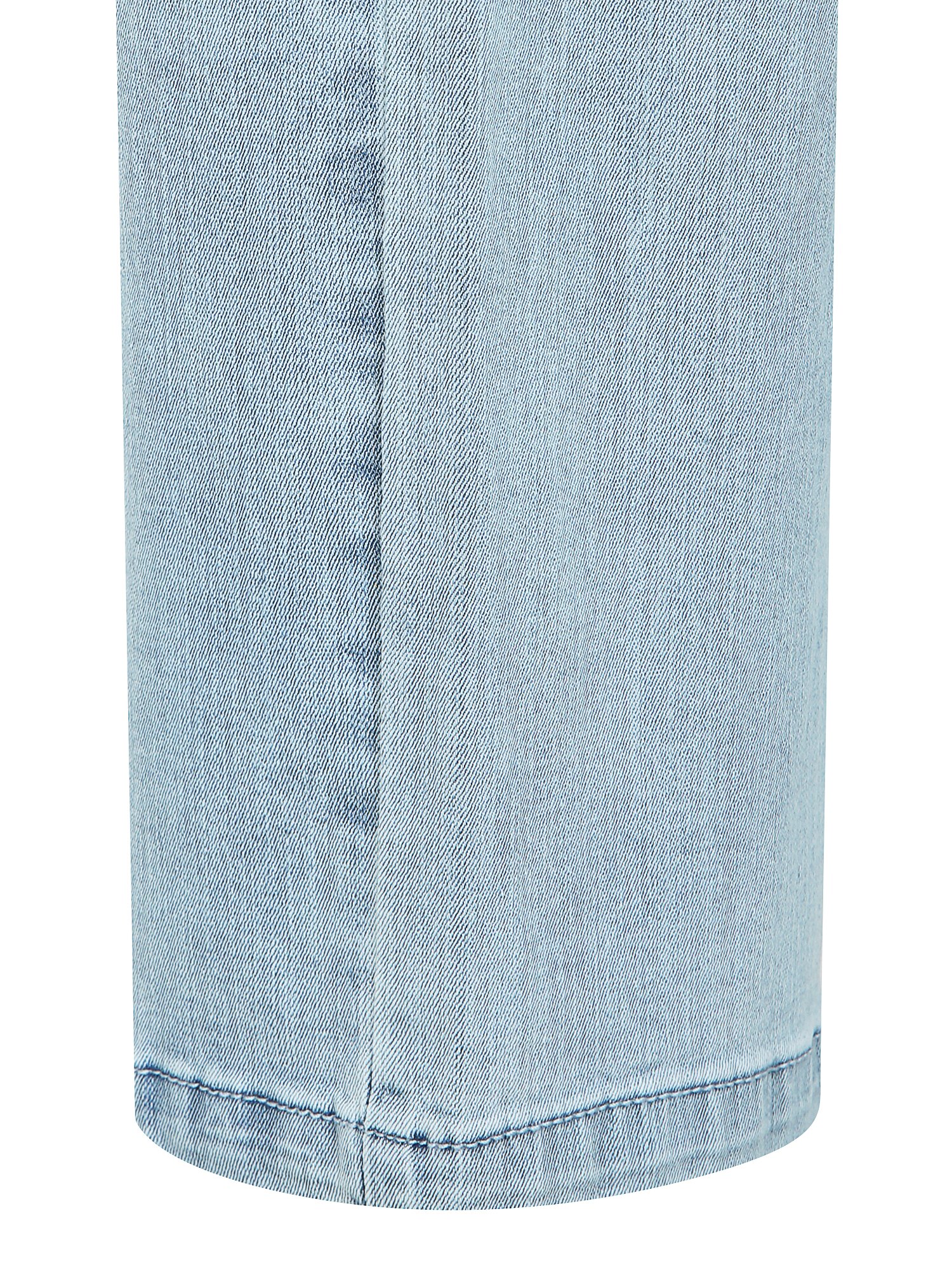 다트 인밴딩 일자핏 데님 팬츠 (LIGHT BLUE)