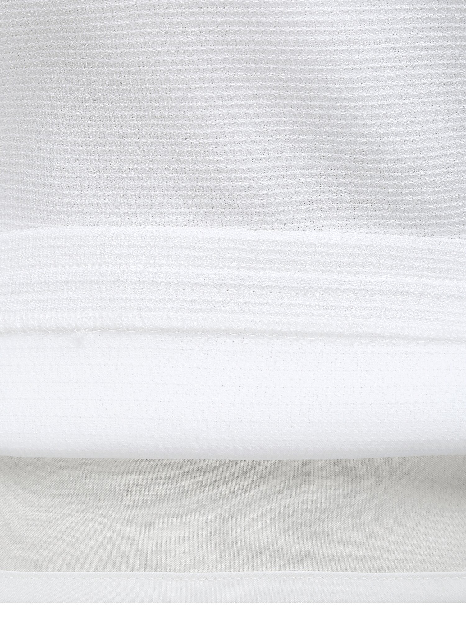 배색 A라인 원피스 +재킷 세트 (WHITE)