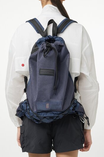 [UNISEX] 트래블 메쉬 투웨이 백팩 - 블루그레이 HEUK301BBZBGY