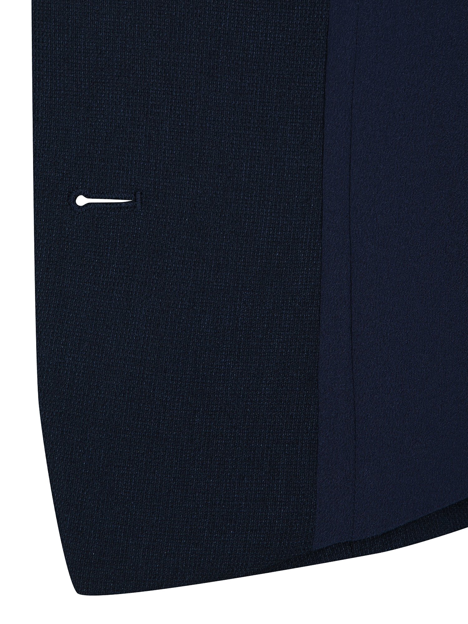 포멀 볼륨 슬리브 브이넥 재킷 (NAVY)