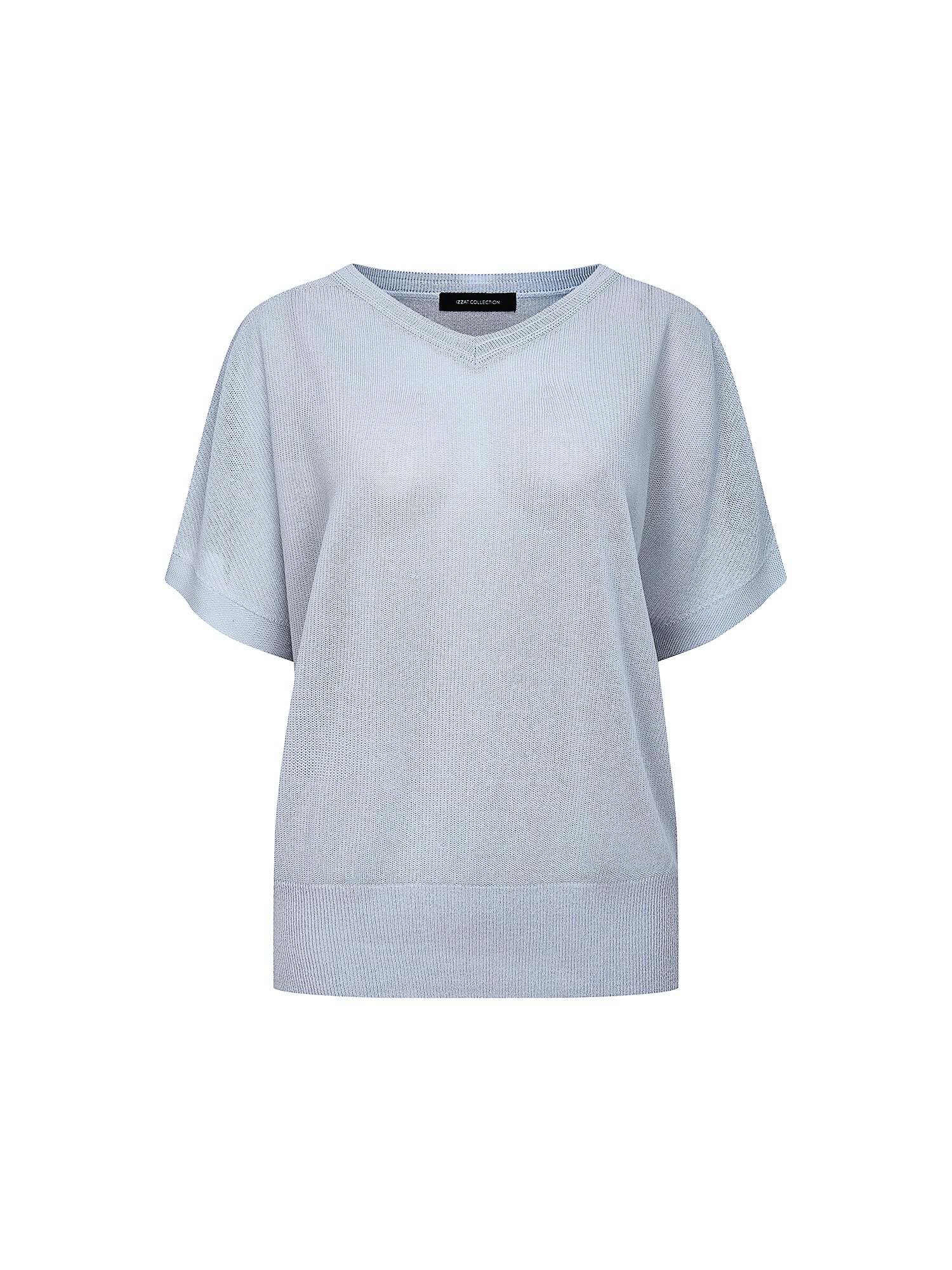 홀가먼트 돌먼 브이넥 풀오버 니트 (LIGHT GREY)