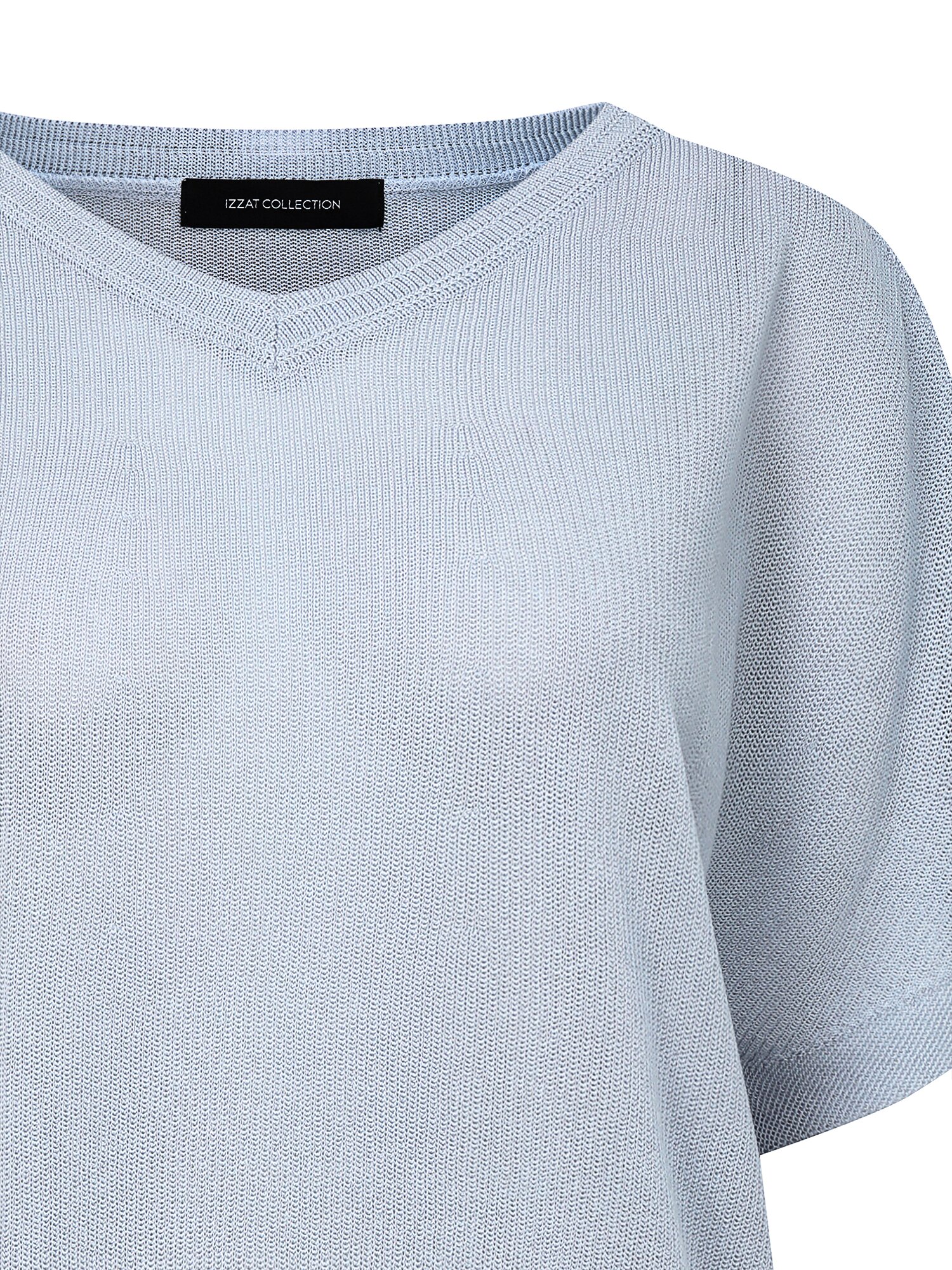 홀가먼트 돌먼 브이넥 풀오버 니트 (LIGHT GREY)