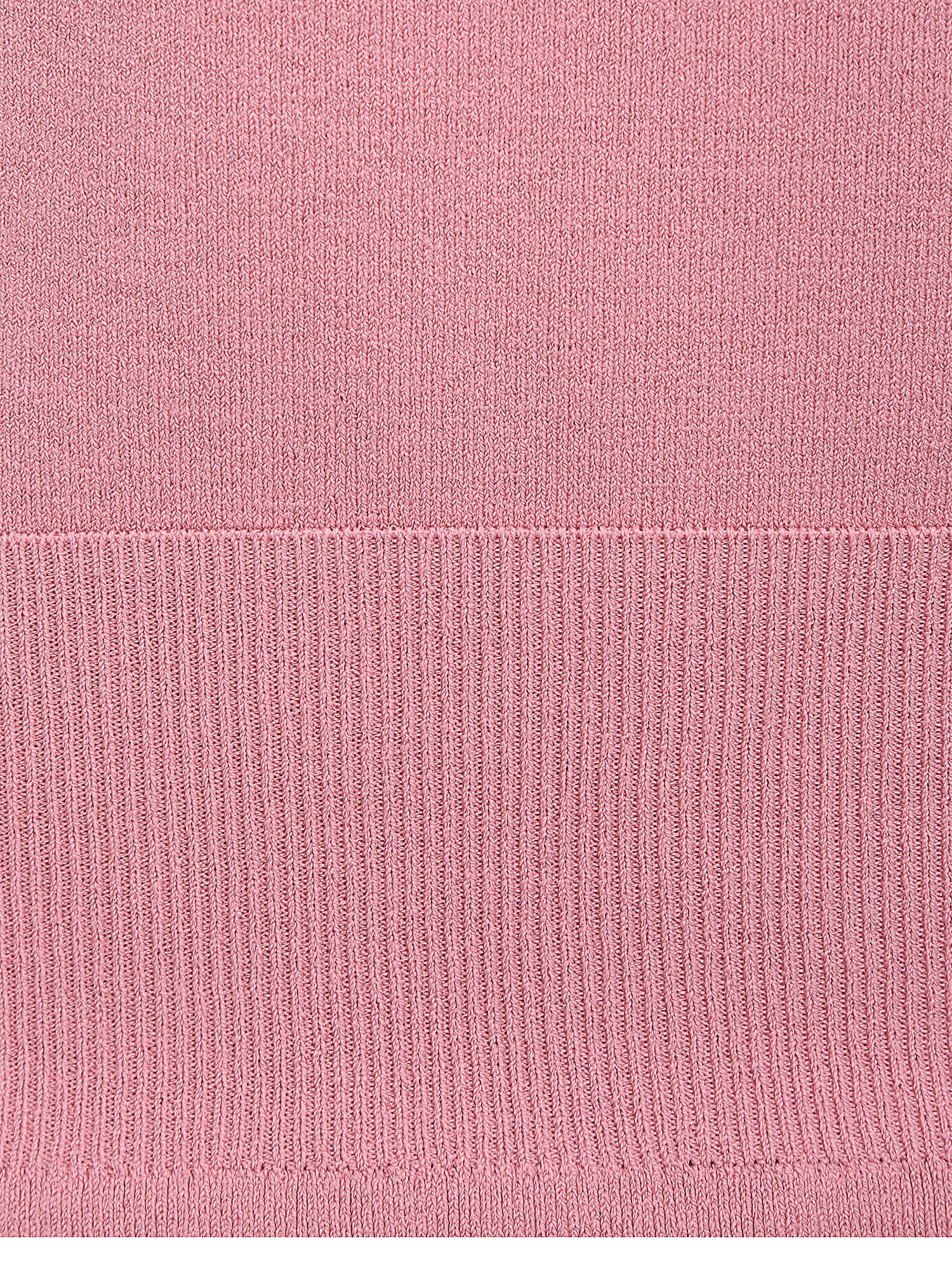 컬러 라인 7부 칼라 가디건 (PINK)
