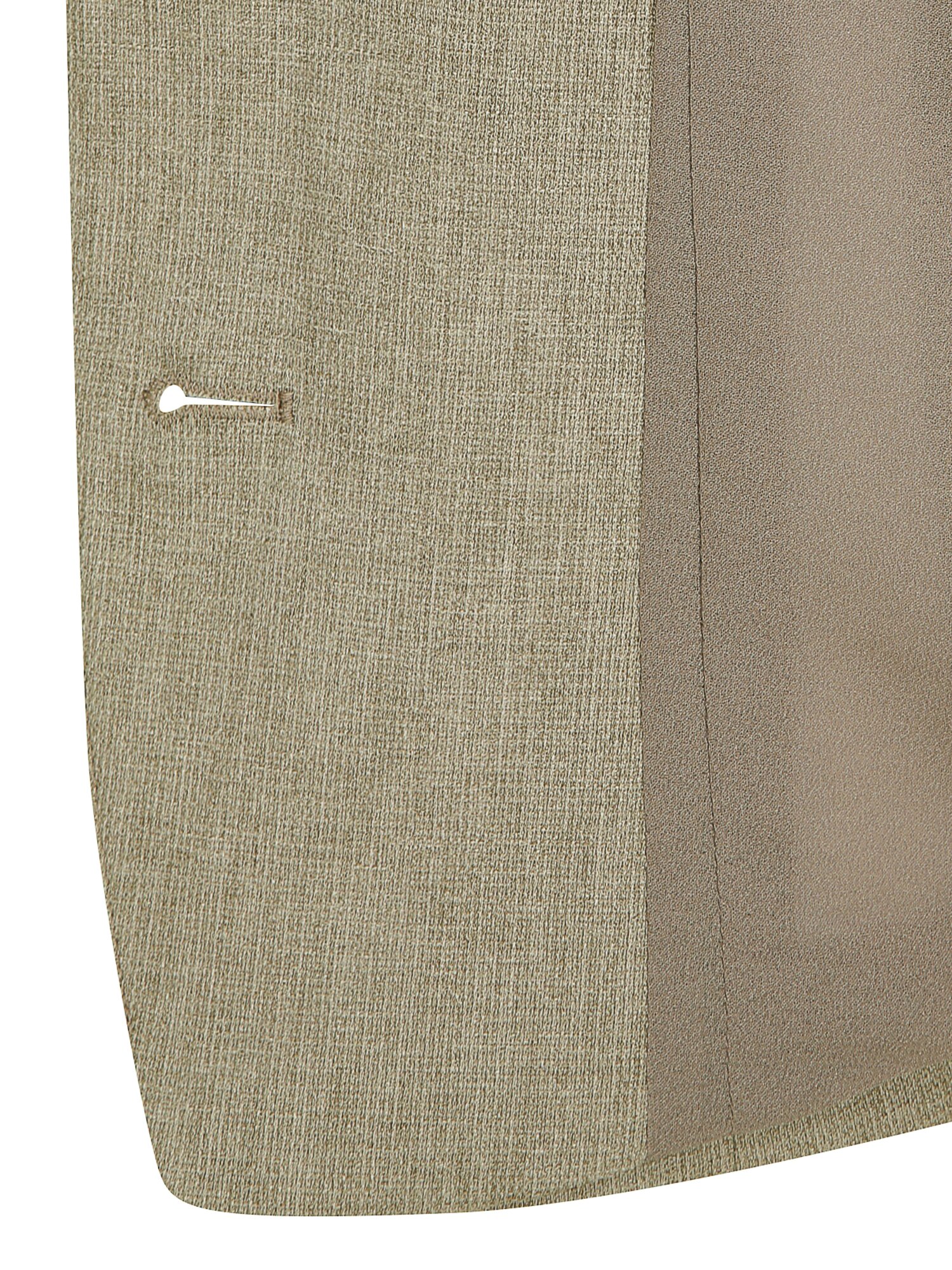 포멀 볼륨 슬리브 브이넥 재킷 (KHAKI)