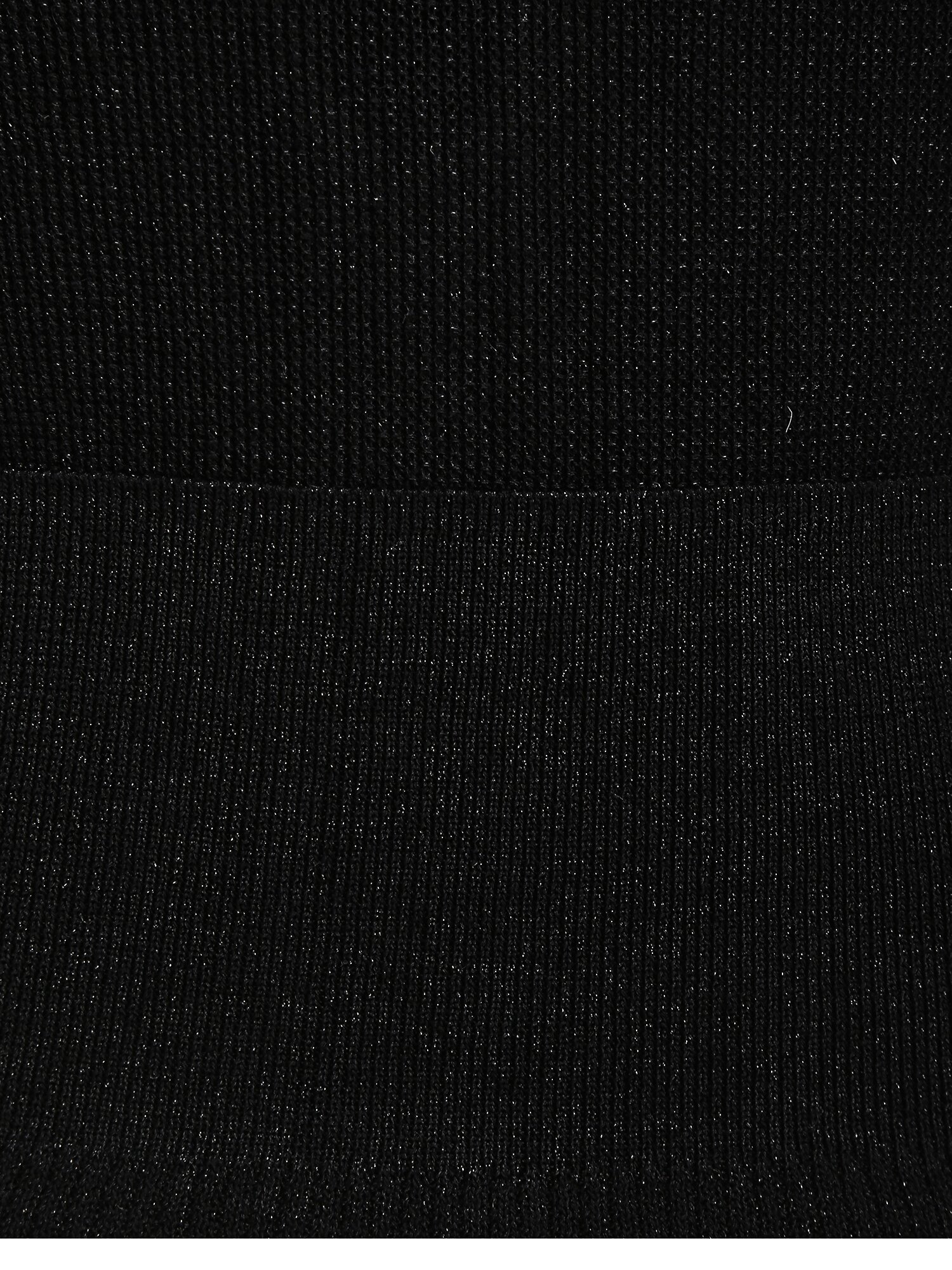 글리터 볼륨 7부 라운드넥 가디건 (BLACK)