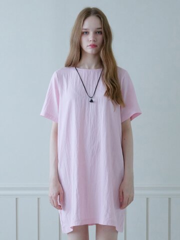 RELAX TUNIC DRESS_PINK