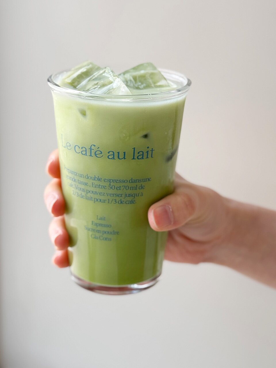 1+1 레터링 디자인 홈카페 유리컵 380ml 하이볼잔 물컵