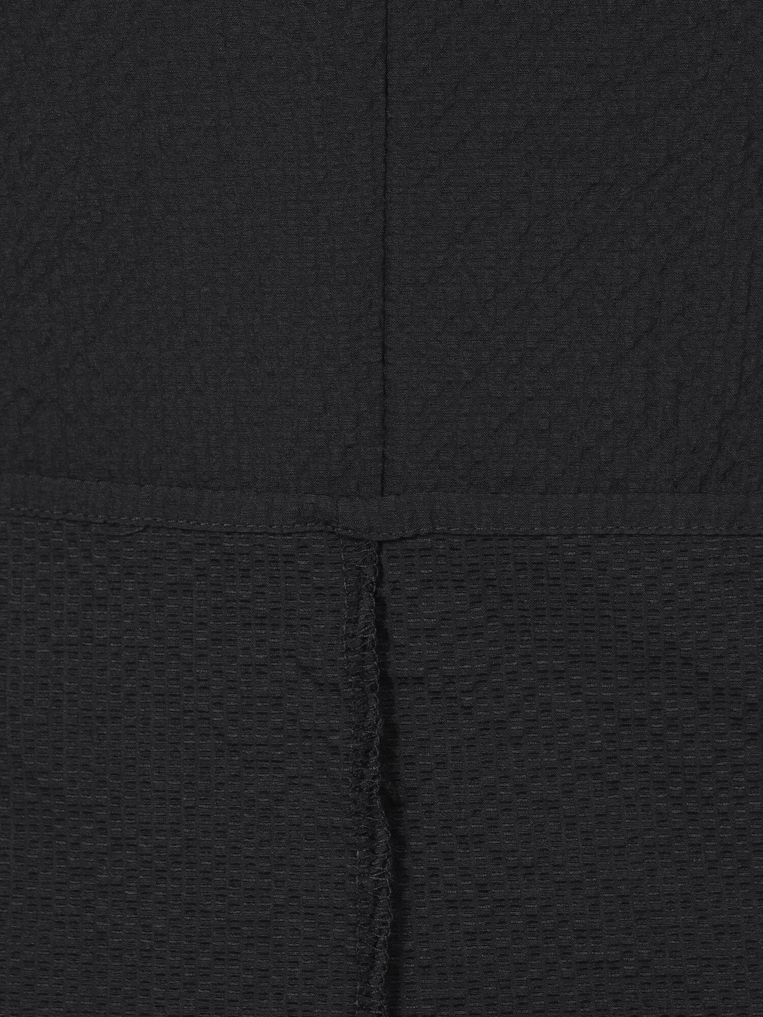 텍스처 스퀘어넥 플레어 원피스 (BLACK)