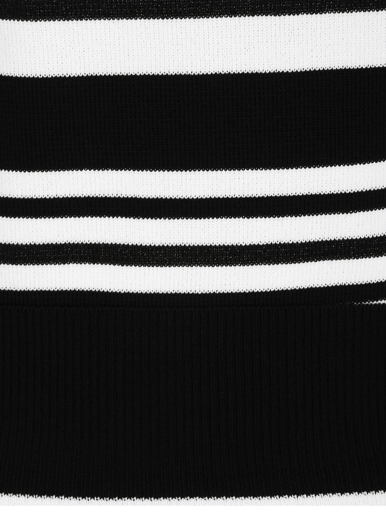 슬리브리스 스퀘어넥 니트 (STRIPE IVORY)