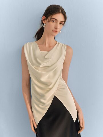 6/1 예약배송_YY_Sleeveless design commute blouse