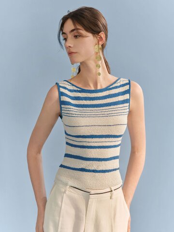 5/26 예약배송_YY_Sleeveless knit top