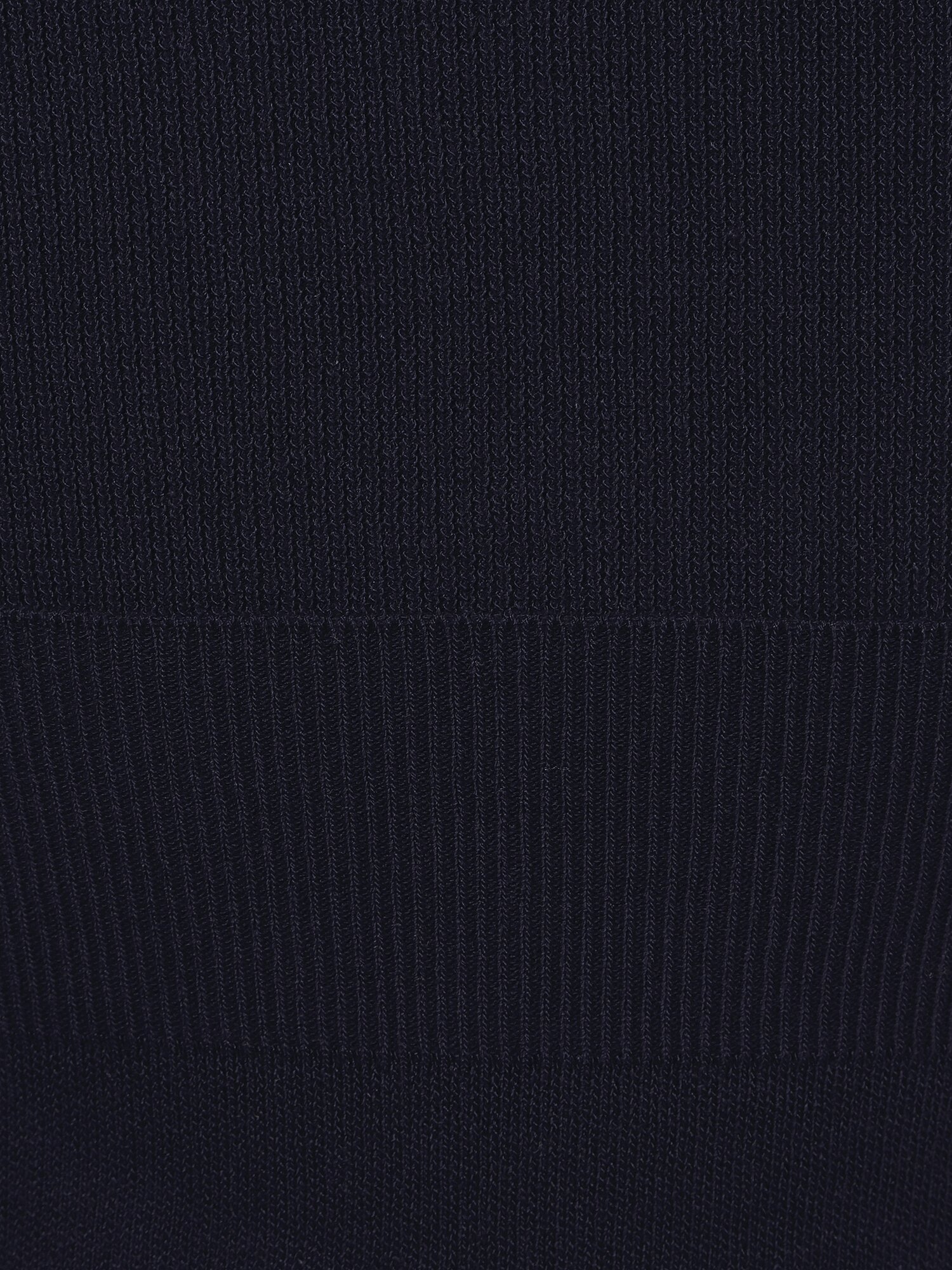 베스트 레이어드 오픈칼라 니트 (NAVY)