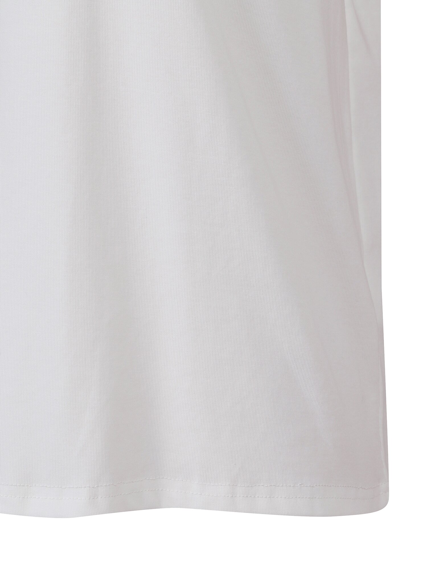 레터링 포인트 라운드넥 티셔츠 (WHITE)