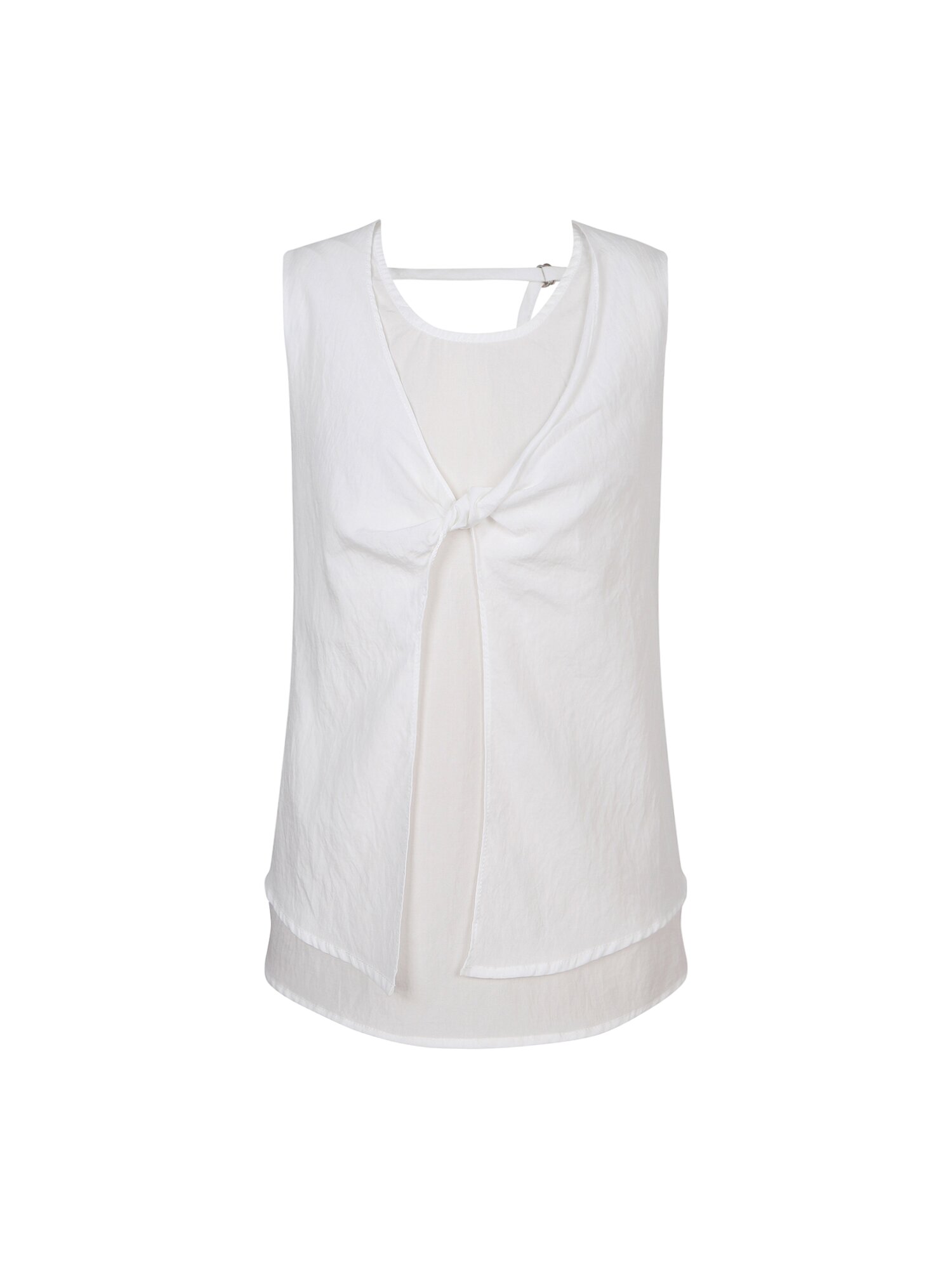 베스트 레이어드 블라우스 (WHITE)