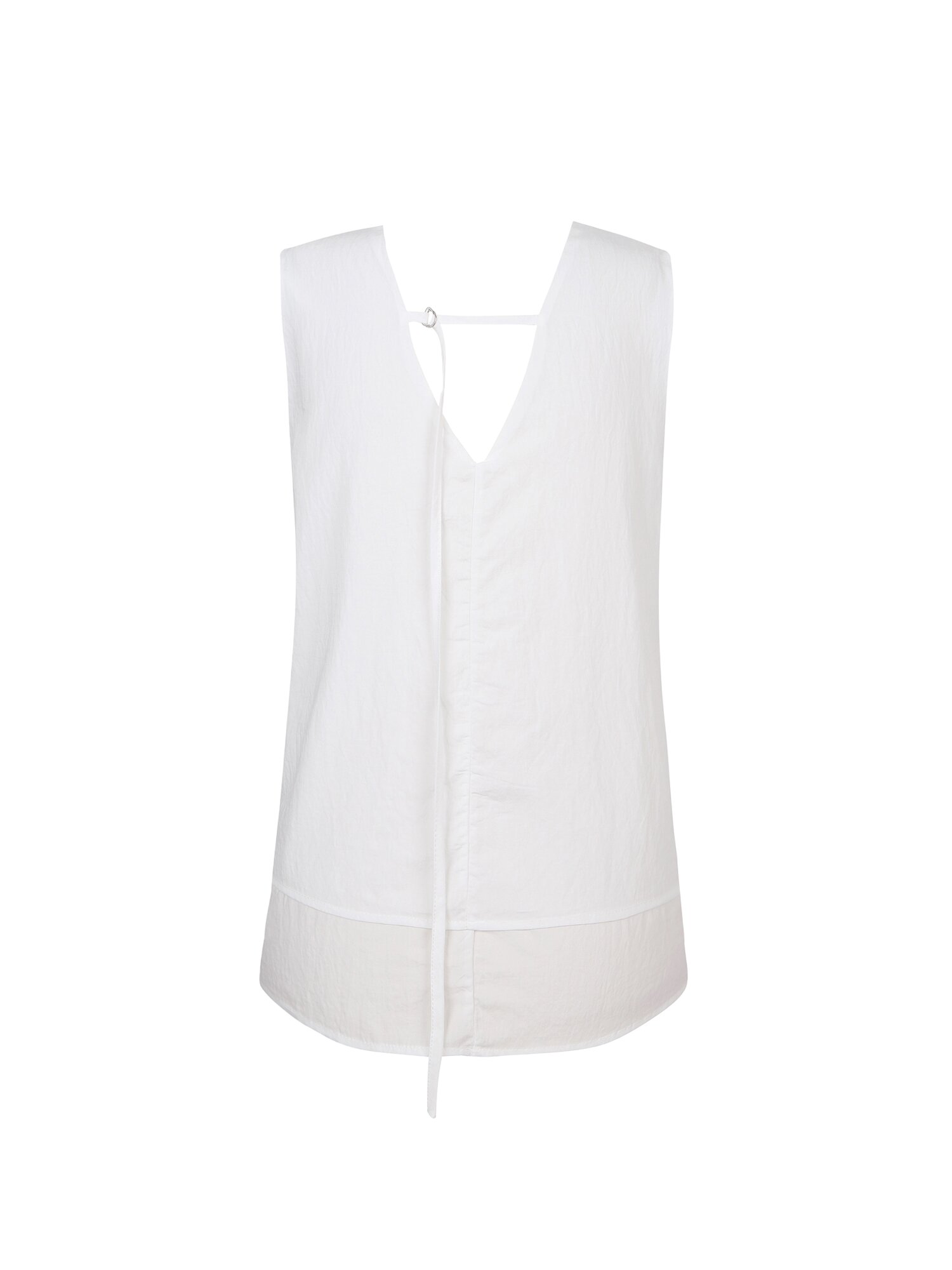 베스트 레이어드 블라우스 (WHITE)