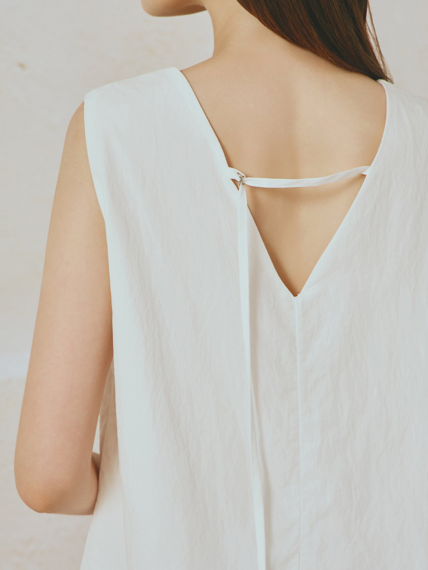 베스트 레이어드 블라우스 (WHITE)