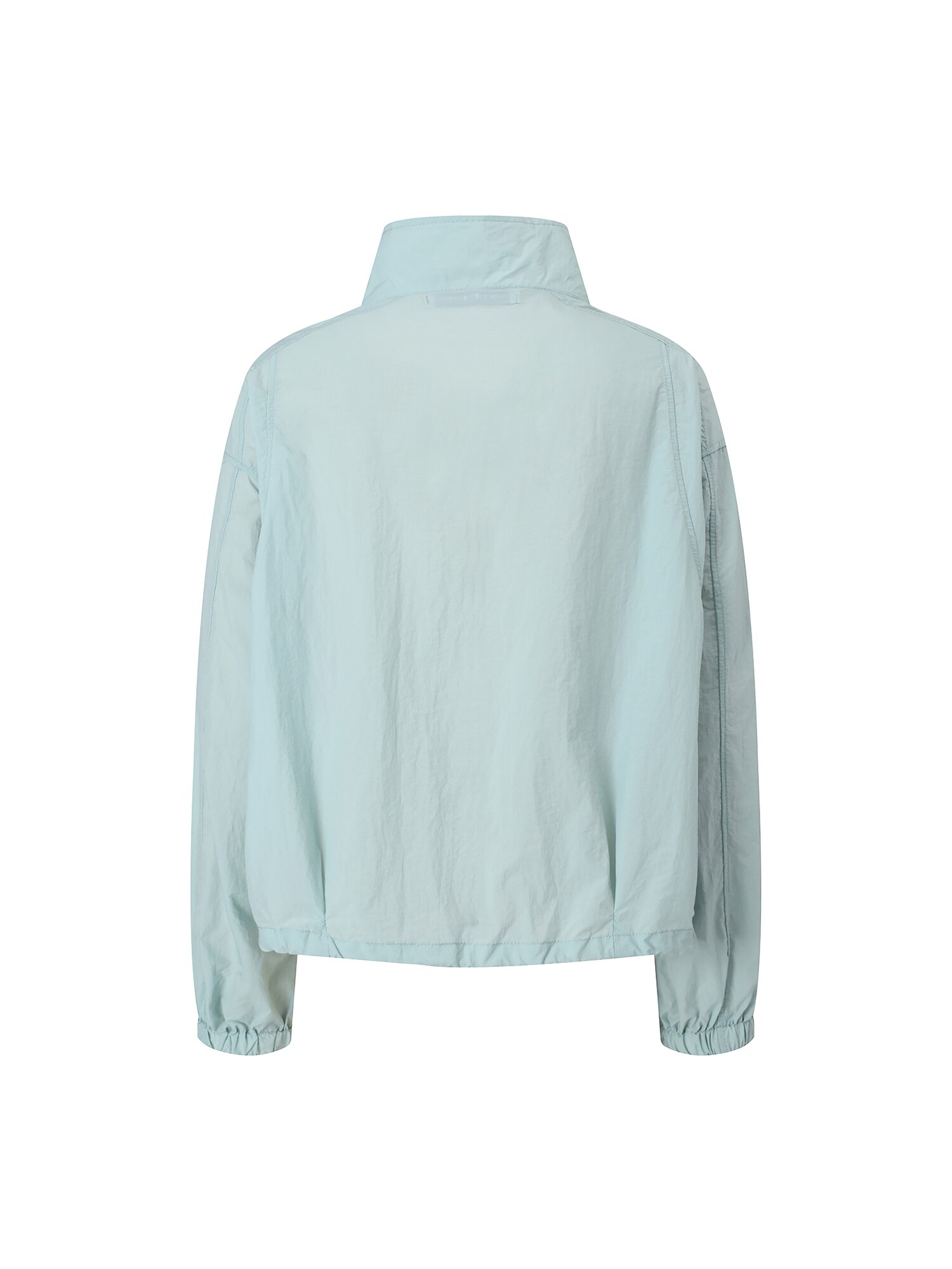 나일론 파이핑 배색 점퍼 (LIGHT BLUE)