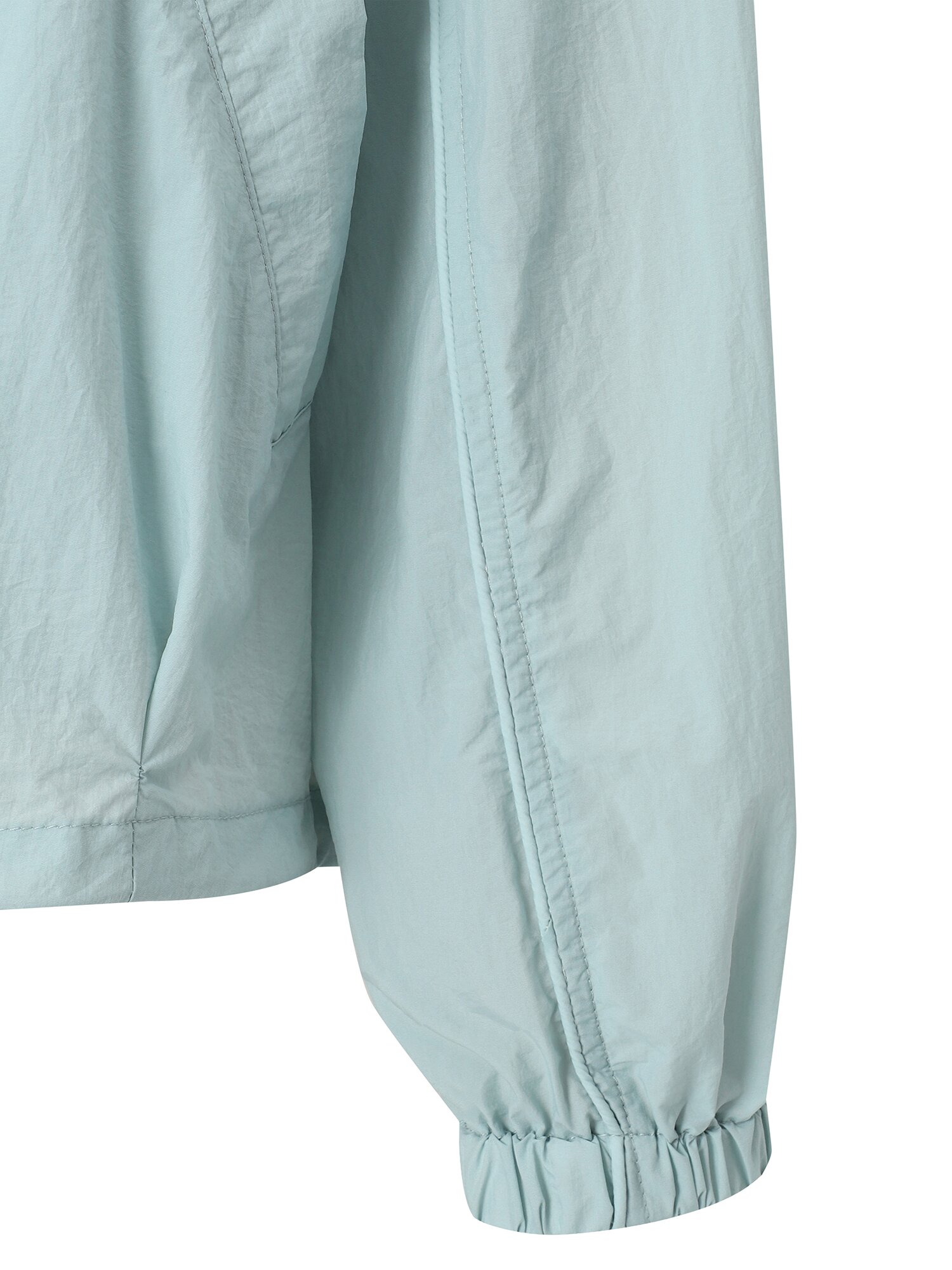 나일론 파이핑 배색 점퍼 (LIGHT BLUE)