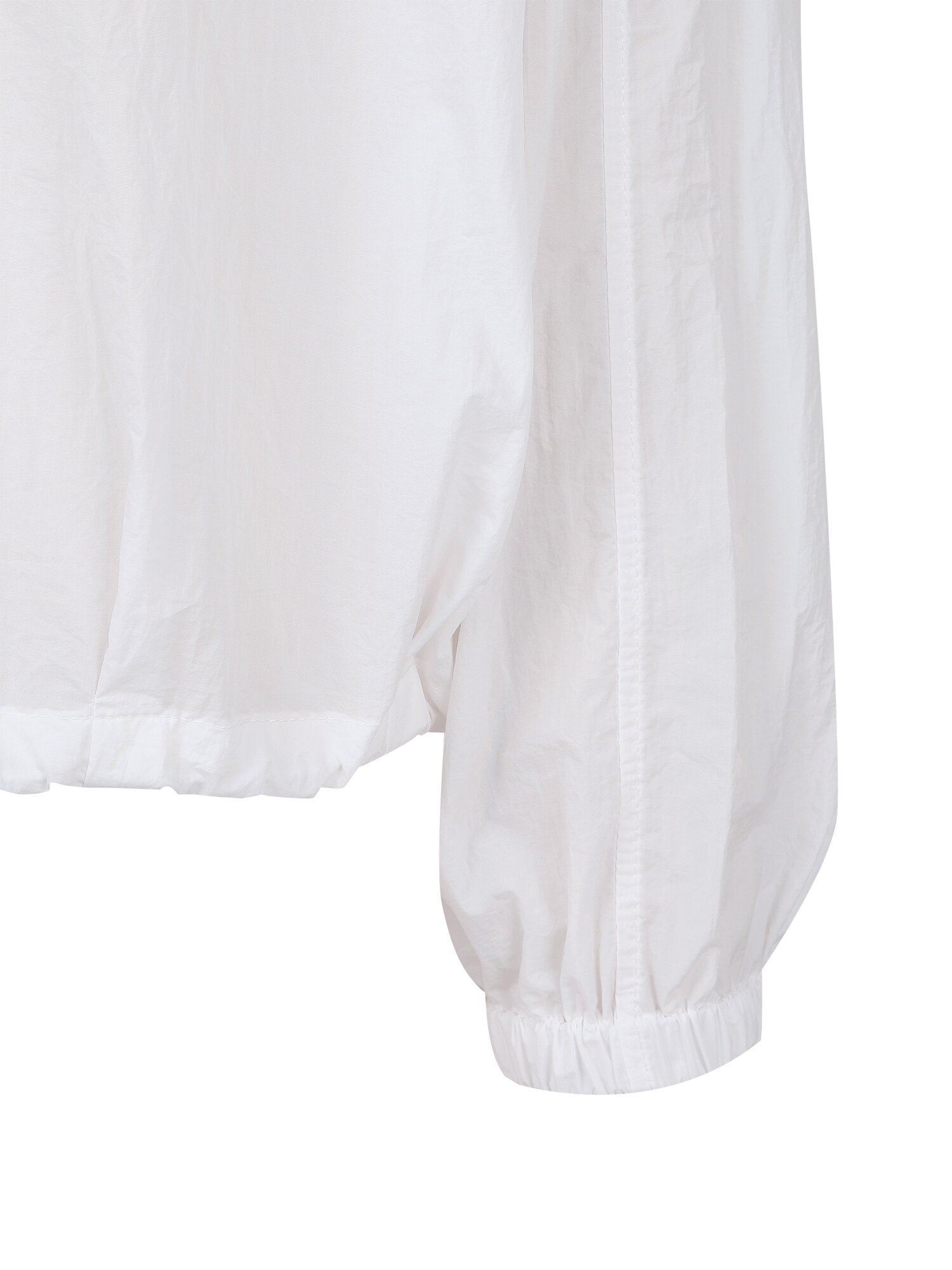 나일론 파이핑 배색 점퍼 (WHITE)