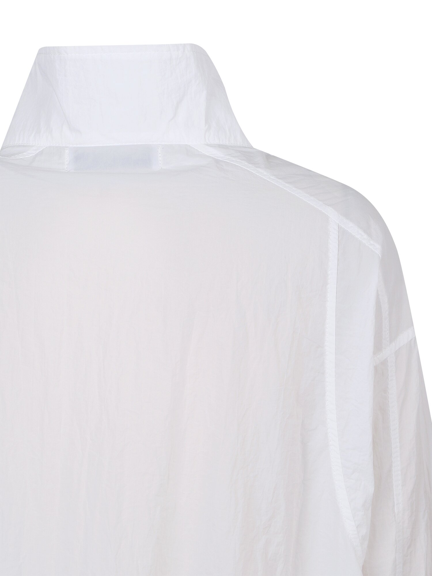 나일론 파이핑 배색 점퍼 (WHITE)