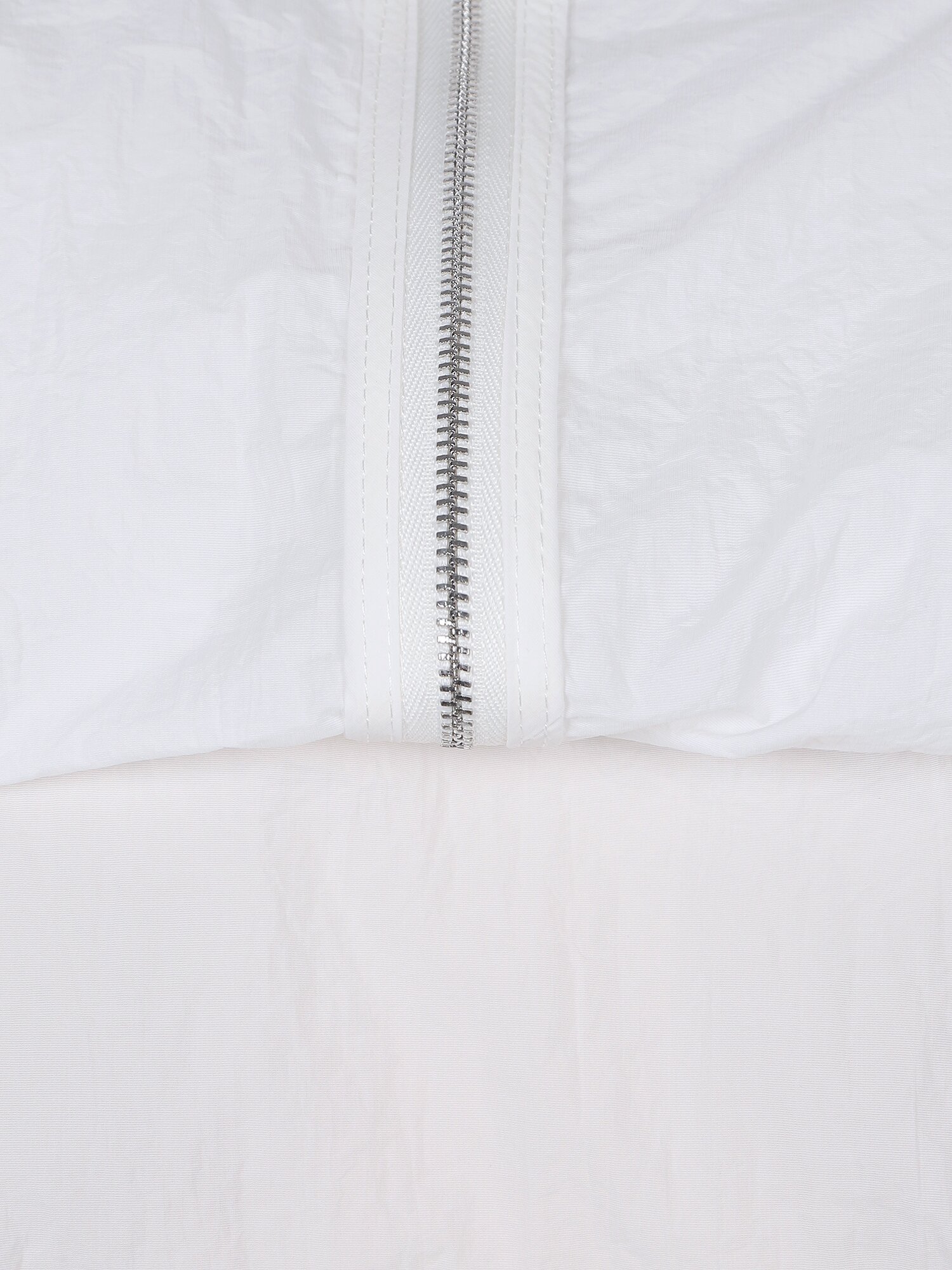 나일론 파이핑 배색 점퍼 (WHITE)