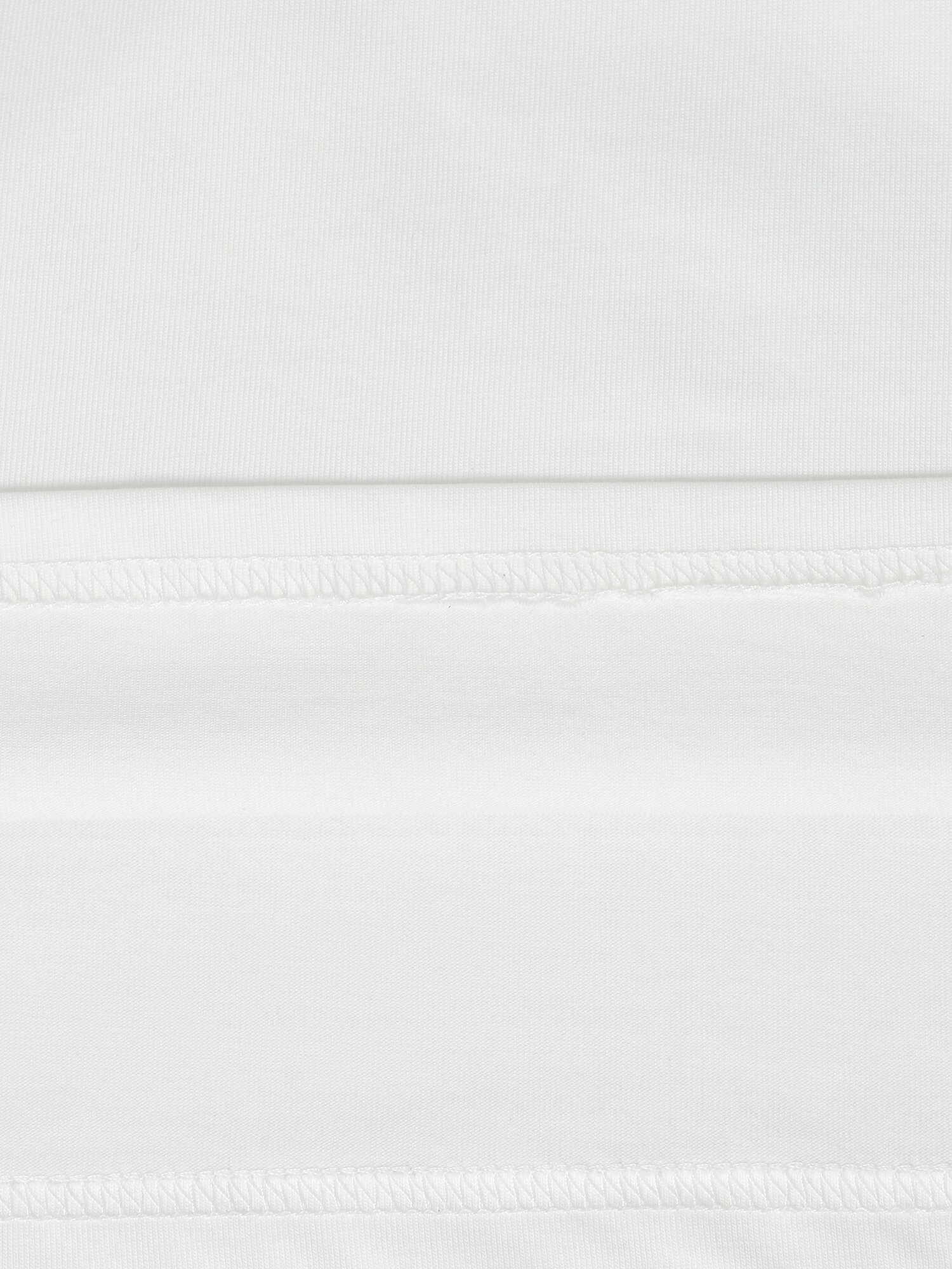 머플러 레이어드 자수 티셔츠 (WHITE)