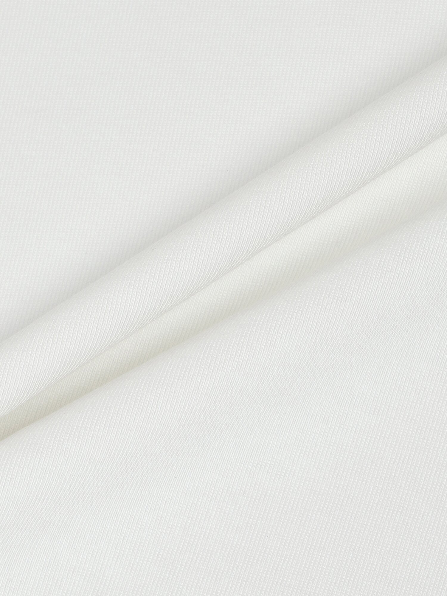 머플러 레이어드 자수 티셔츠 (WHITE)