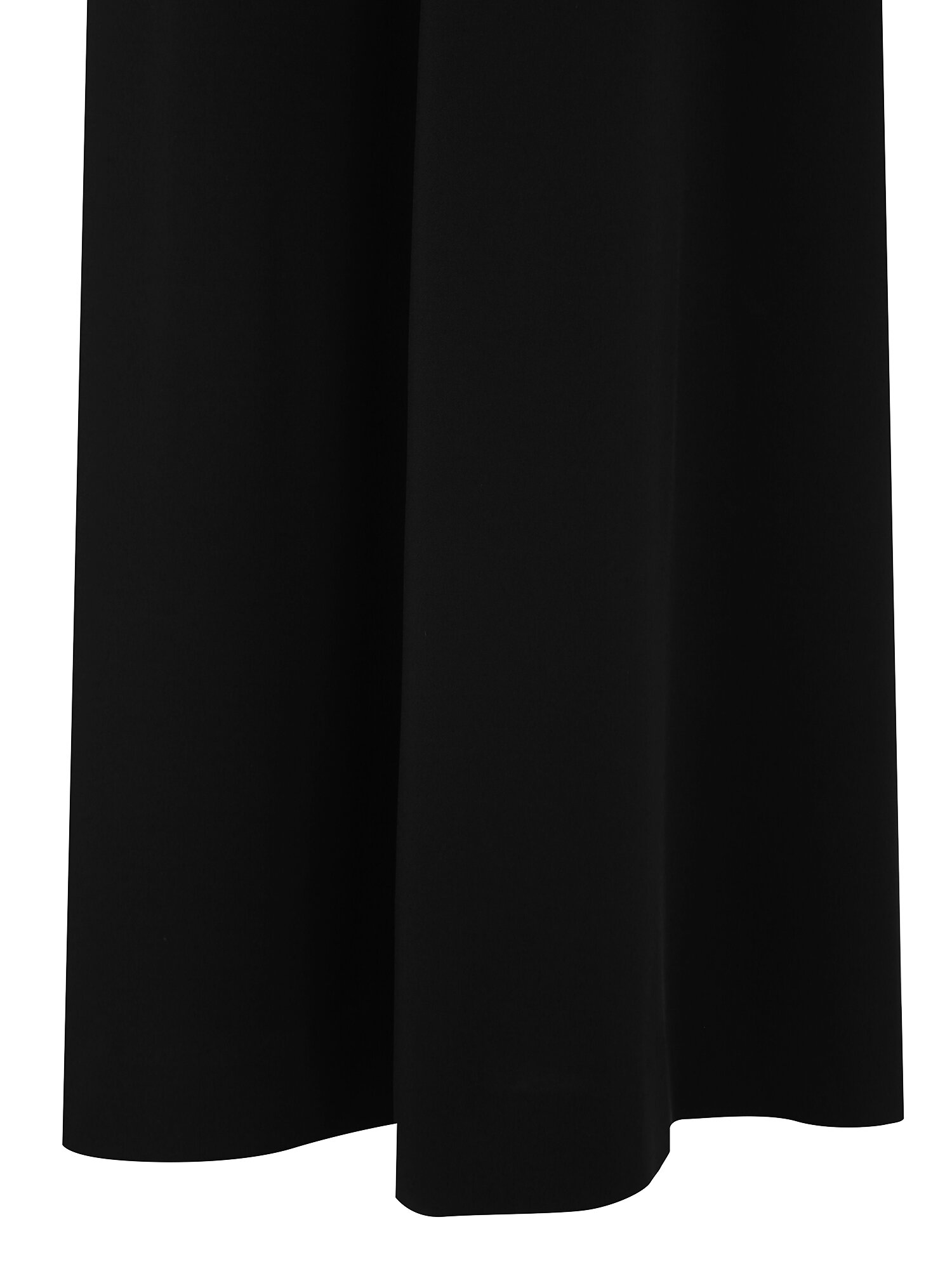 하이 웨이스트 랩 퀼로트 팬츠 (BLACK)