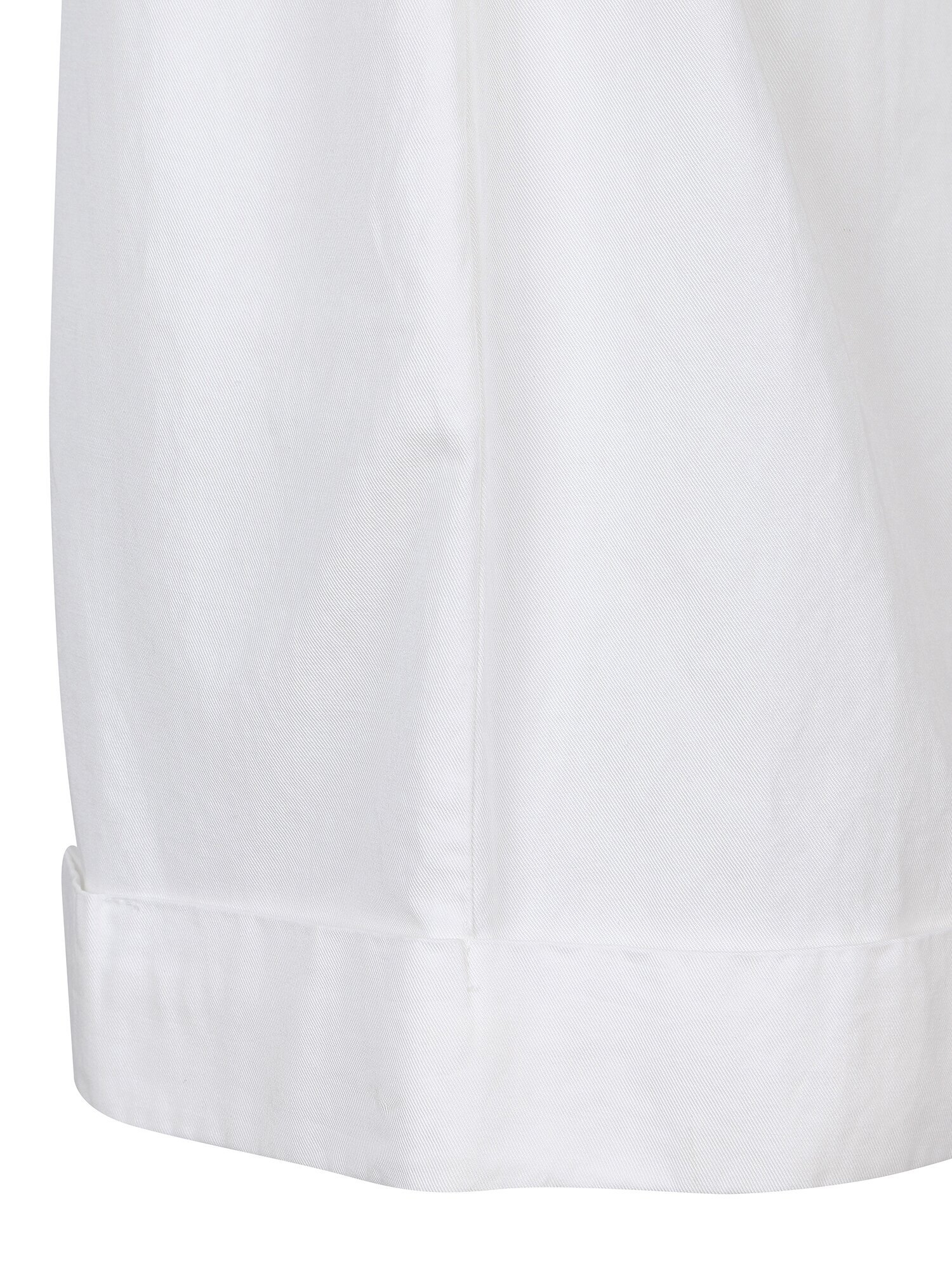 밴딩 롤업 와이드핏 숏 팬츠 (WHITE)