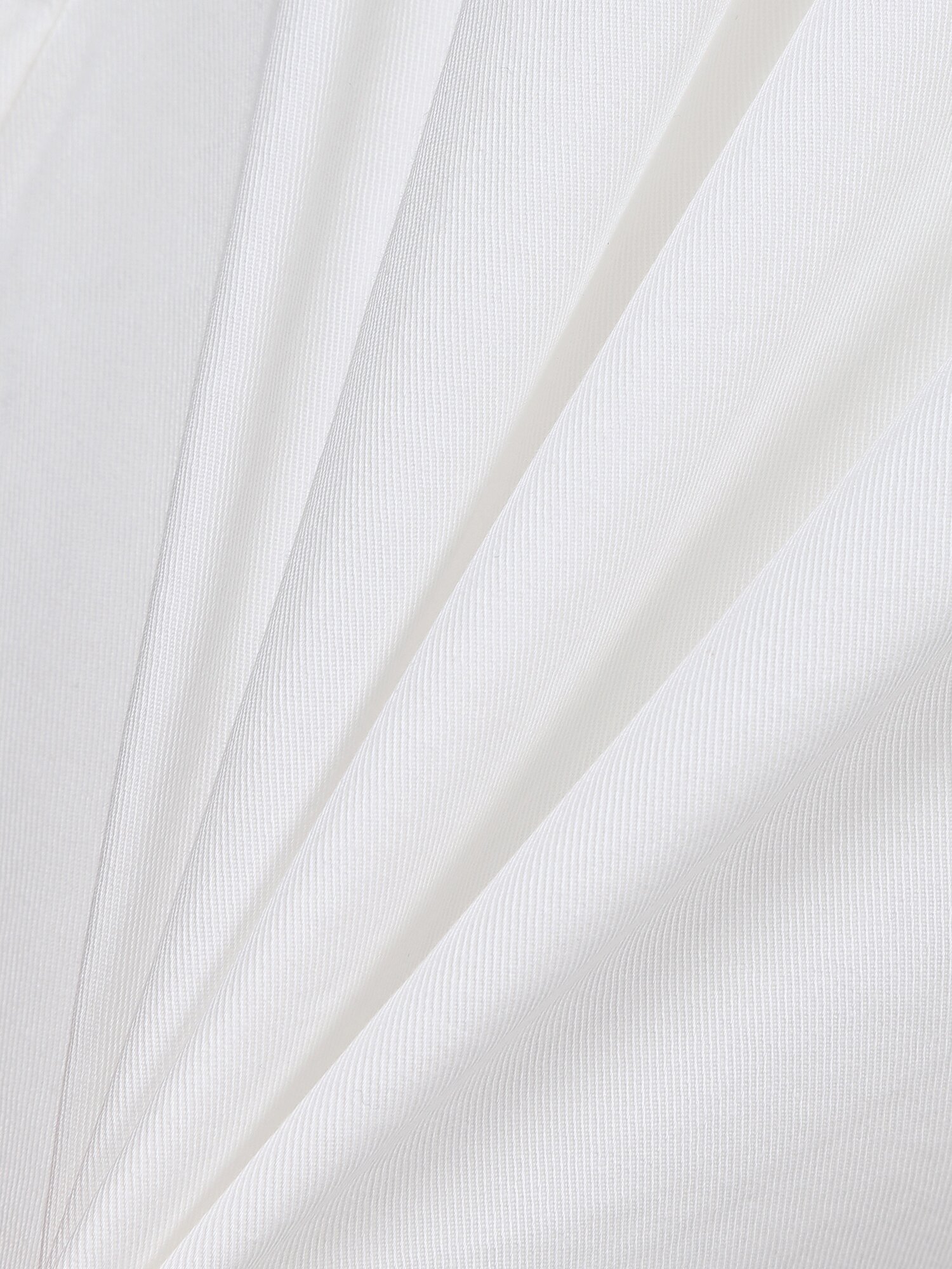 밴딩 롤업 와이드핏 숏 팬츠 (WHITE)