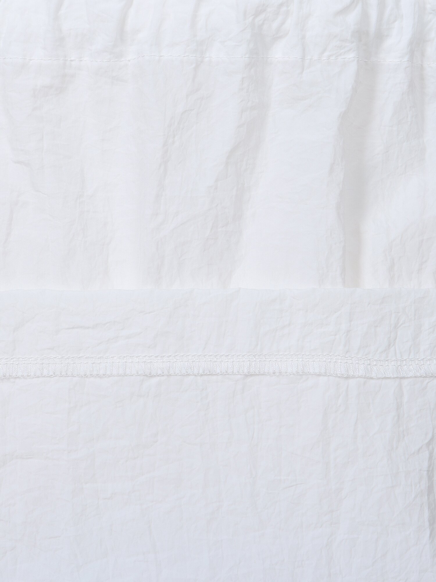 크링클 후드 래글런 집업 점퍼 (WHITE)