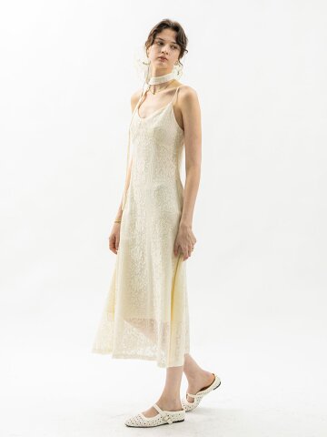 WD_Floral lace camisol dress_2color