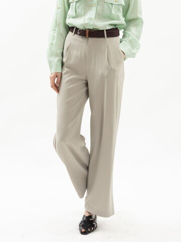WD_Soft satin lounge pants_GRAY