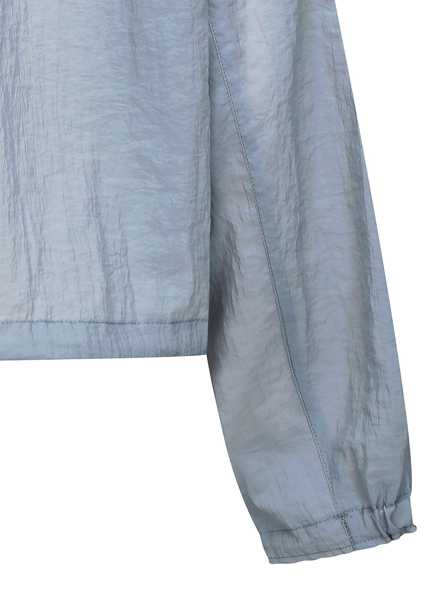 디테쳐블 후드 파이핑 점퍼 (LIGHT GREY)