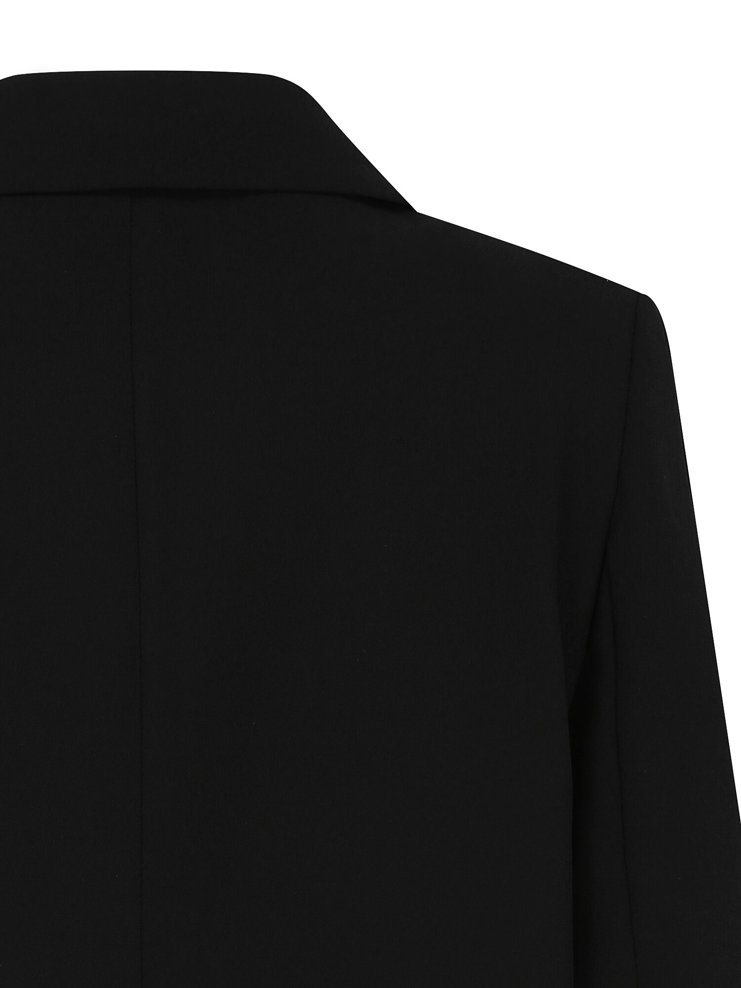 포켓 하프 슬리브 투버튼 재킷 (BLACK)