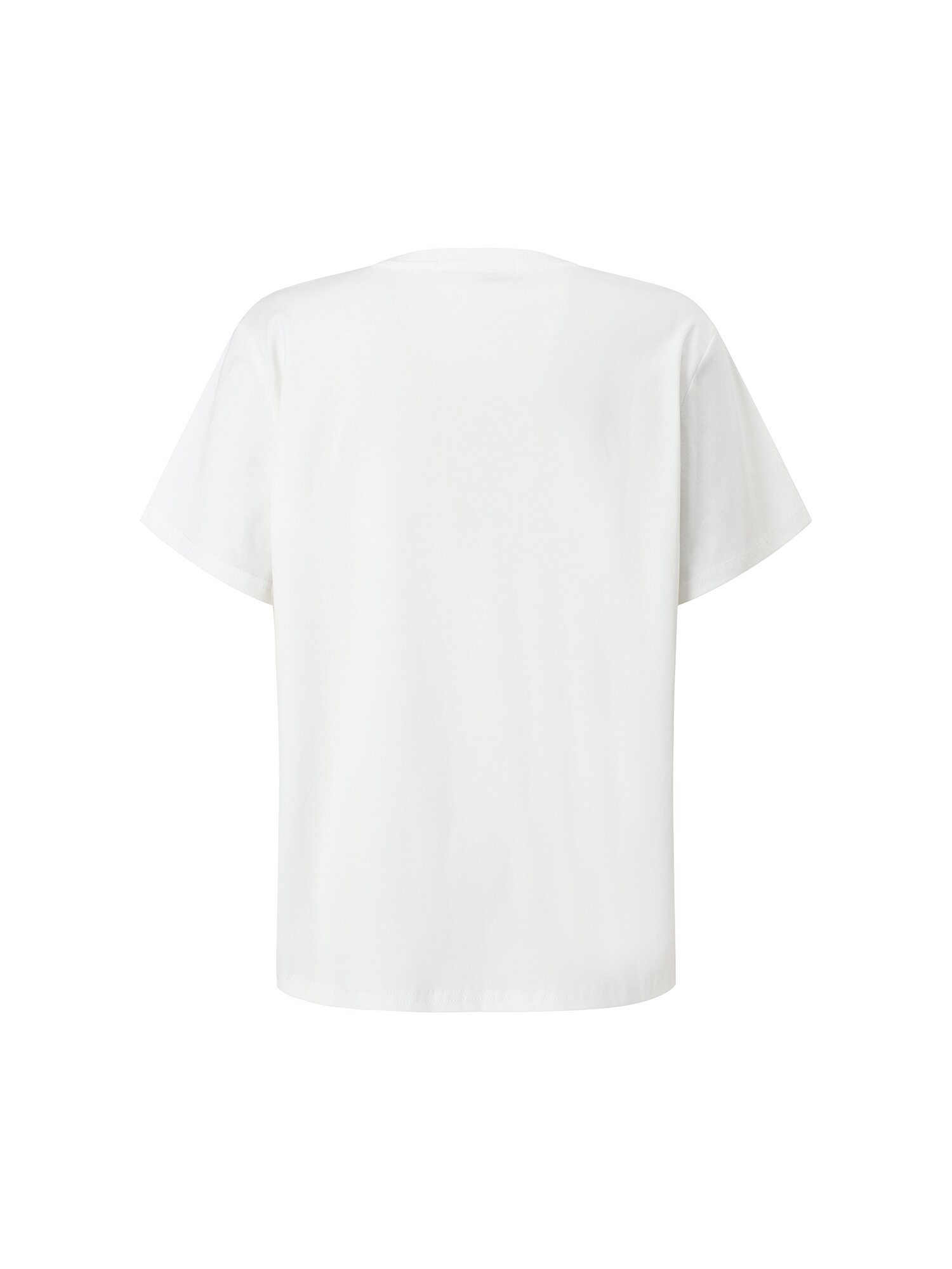 레터링 아트워크 라운드넥 티셔츠 (WHITE)