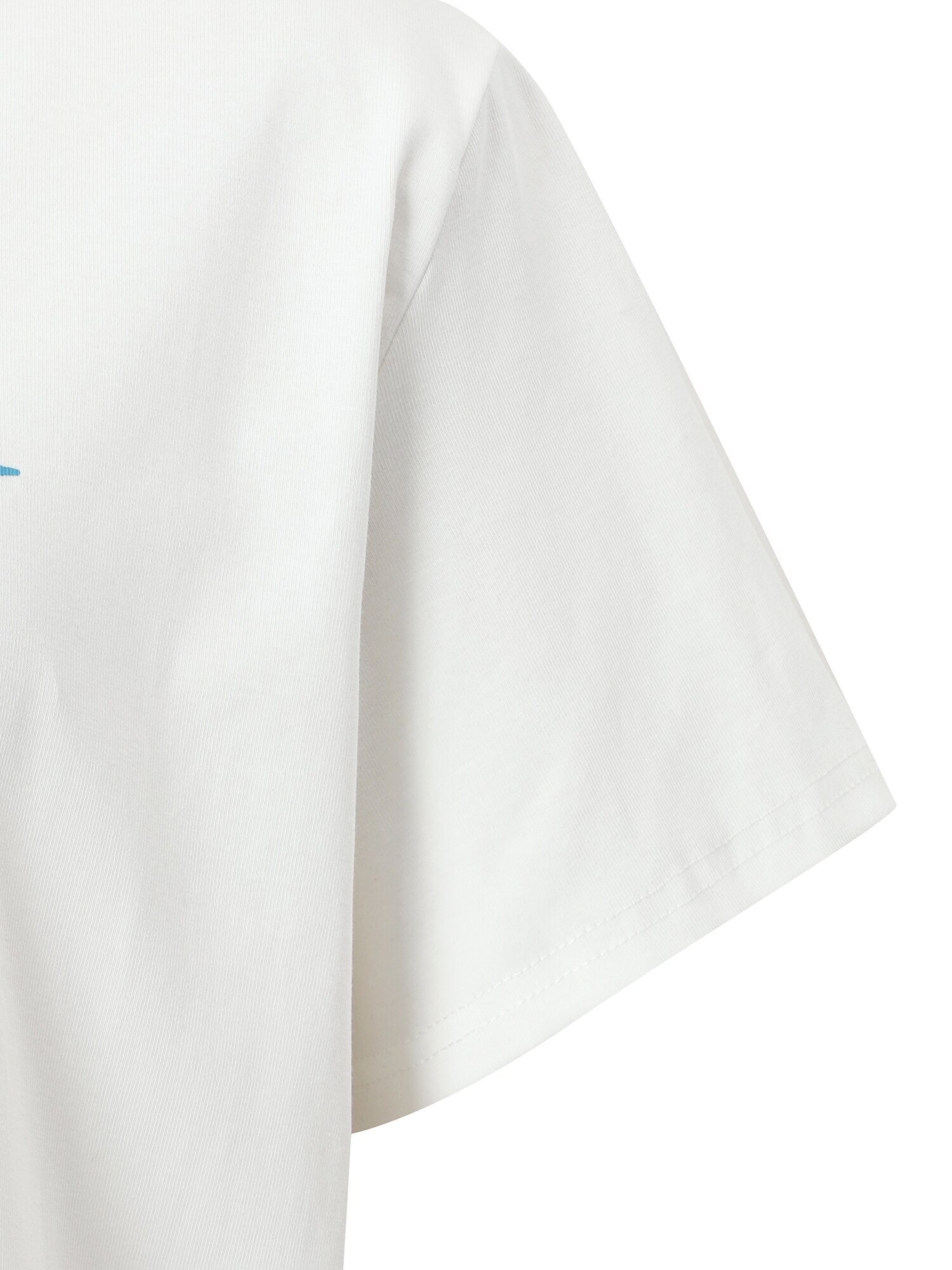 레터링 아트워크 라운드넥 티셔츠 (WHITE)