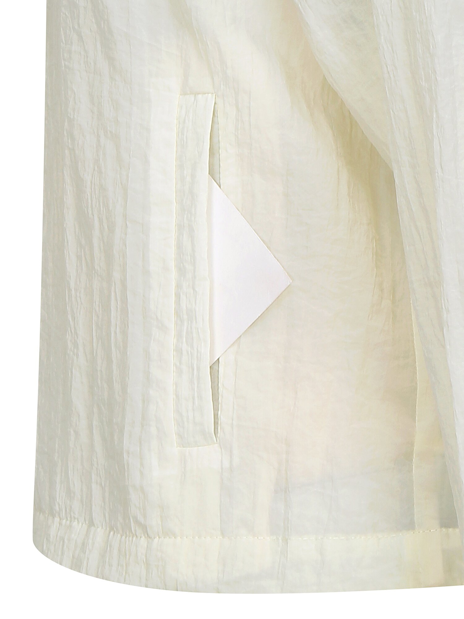 디테쳐블 후드 파이핑 점퍼 (WHITE)