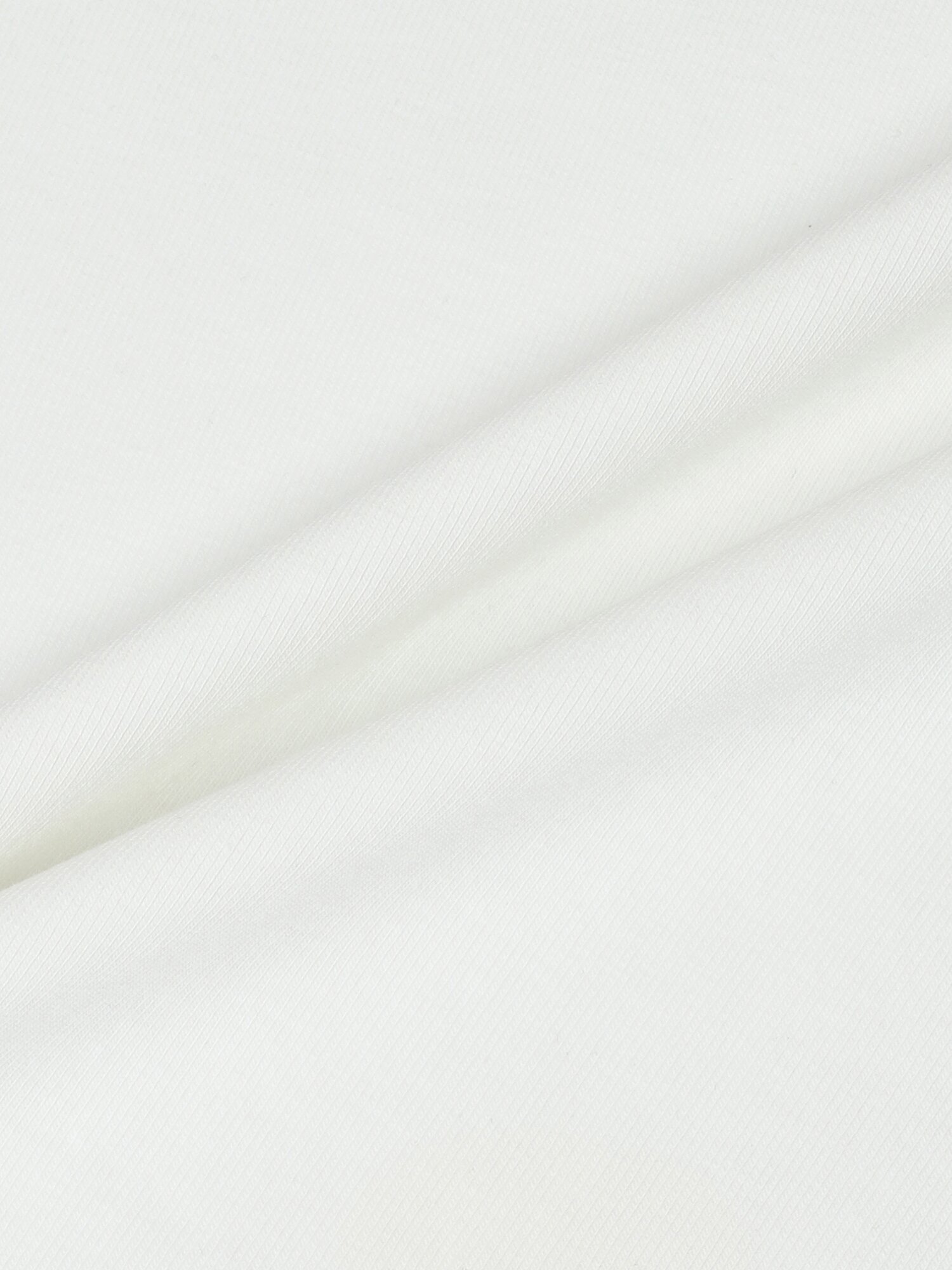 스판 블렌드 아트워크 라운드넥 티셔츠 (WHITE)