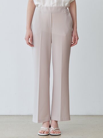 COMFORT SEMI BOOTCUT SLACKS (LBE)