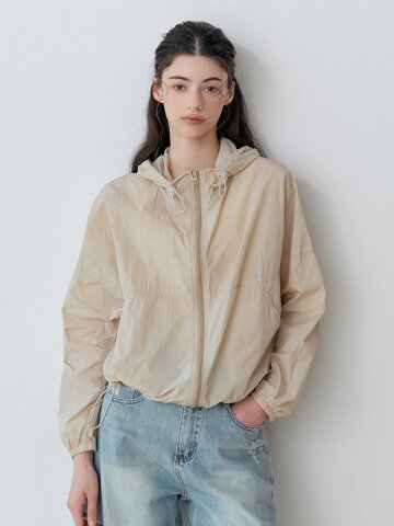 HOOD ZIP-UP WIND JUMPER (LBE)