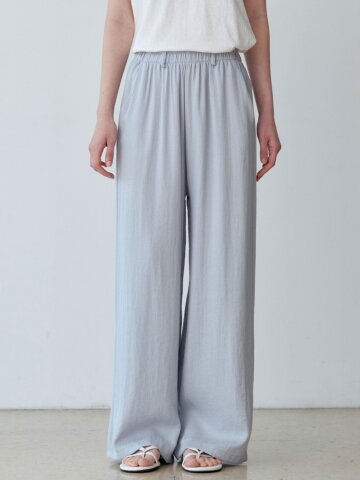 NATURAL STRING WIDE PANTS (SBL)