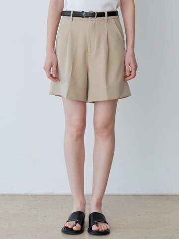 4 LENGTH WIDE SHORTS+BELT SET (BE)